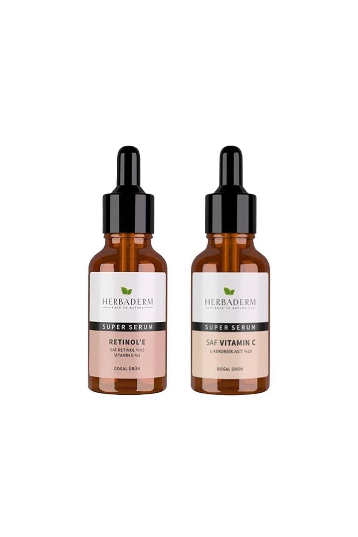 Super Serum Retınol' E 30 Ml Ve Saf Vıtamın C 30 Ml