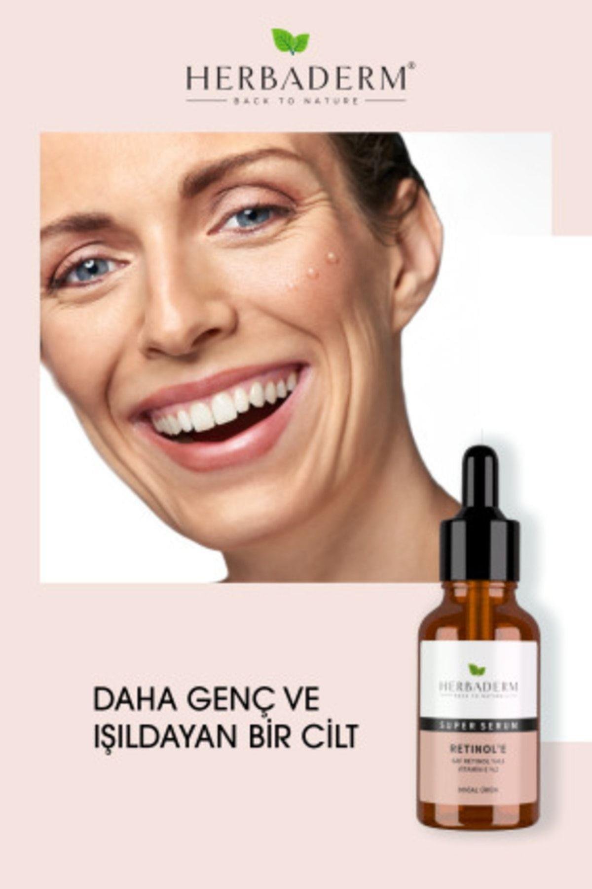 Süper Serum (saf Retinol %0.3 + Vitamin E %2) Yaşlanma Karşıtı 30 Ml X2