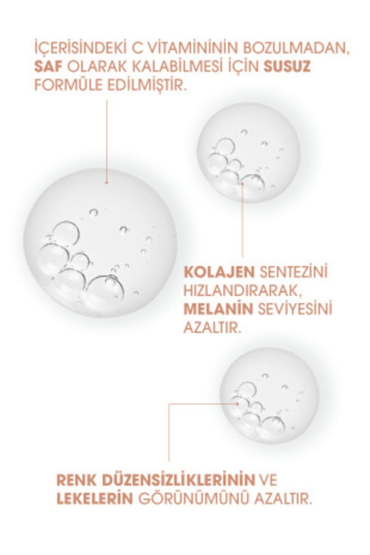 Süper Serum (saf Vitamin C L-askorbik Asit %10) Aydınlatıcı 30 Ml X2