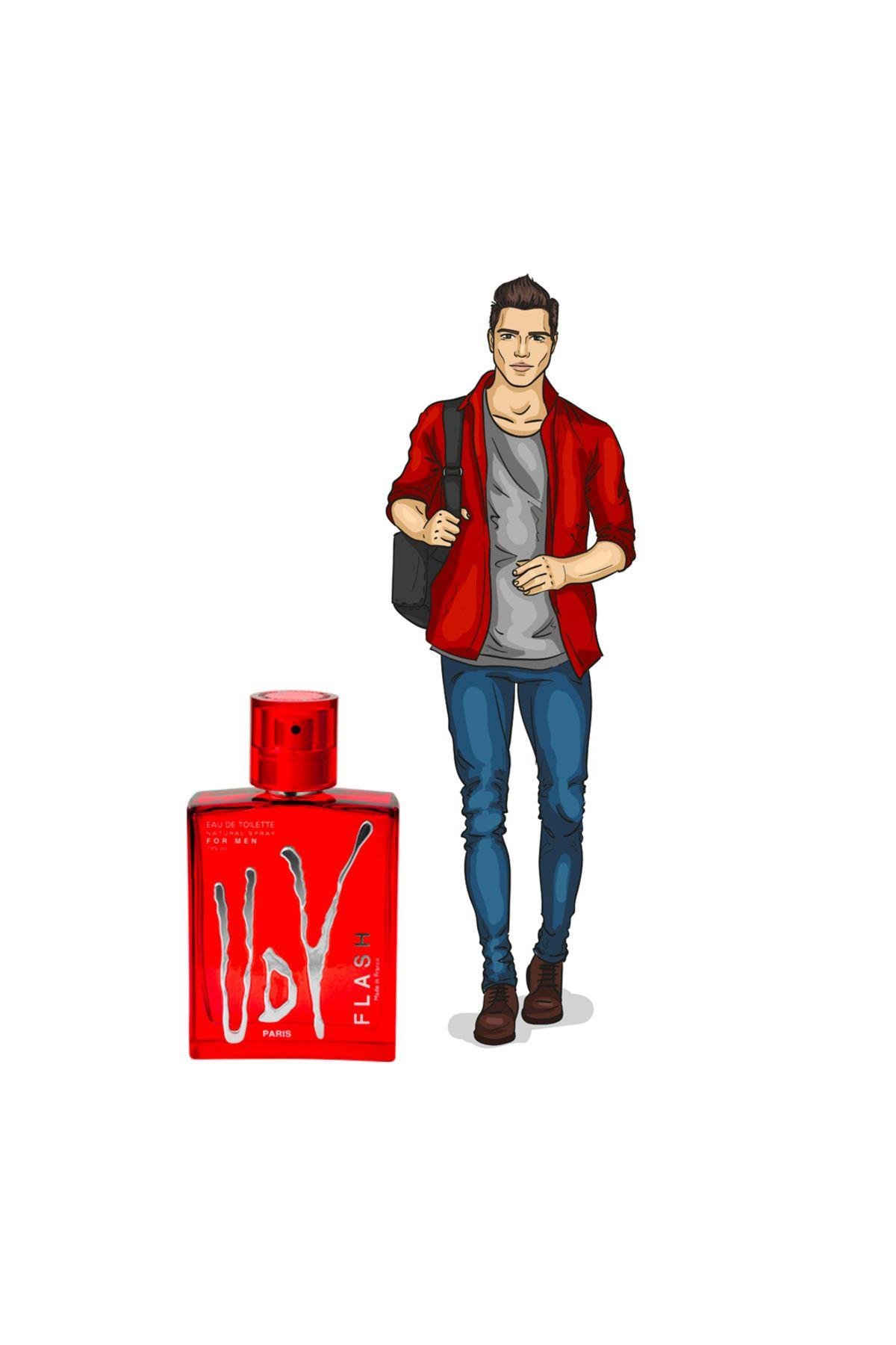 Udv Flash Egzotik Erkek Parfüm Edt 100 ml