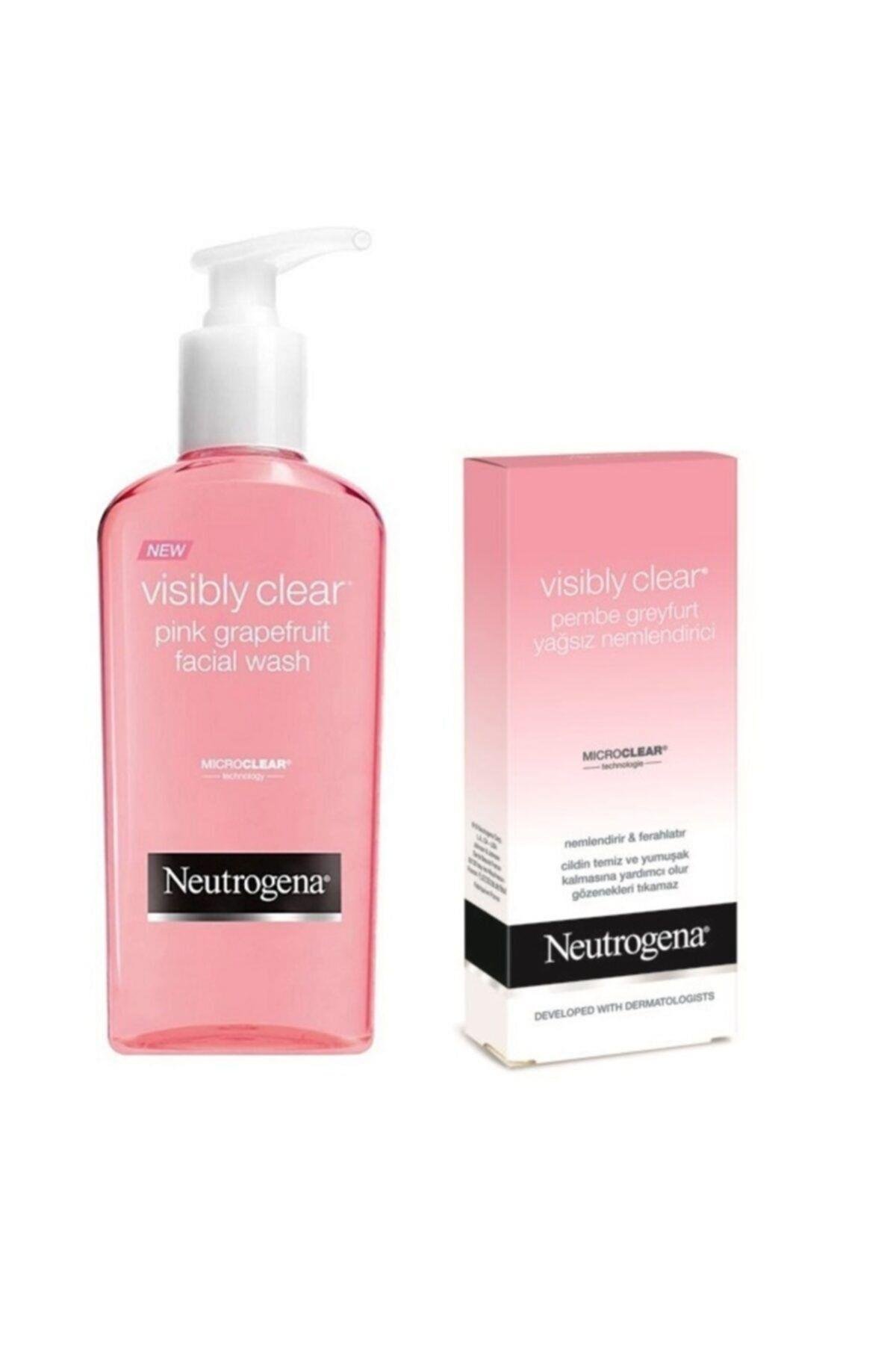 Visibly Pembe Greyfurt Yüz Nemlendirici+temizleme Jeli 200+50 Ml