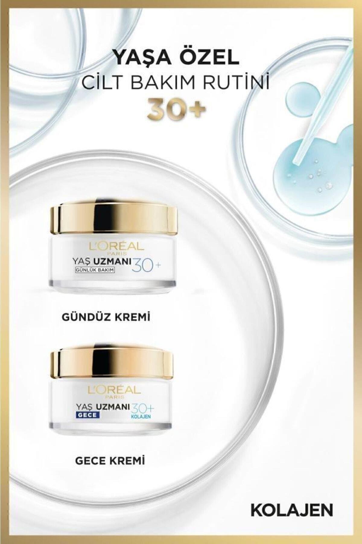 Yaş Uzmanı 30+ Kırışıklık Karşıtı Nemlendirici Gece Kremi 50ml