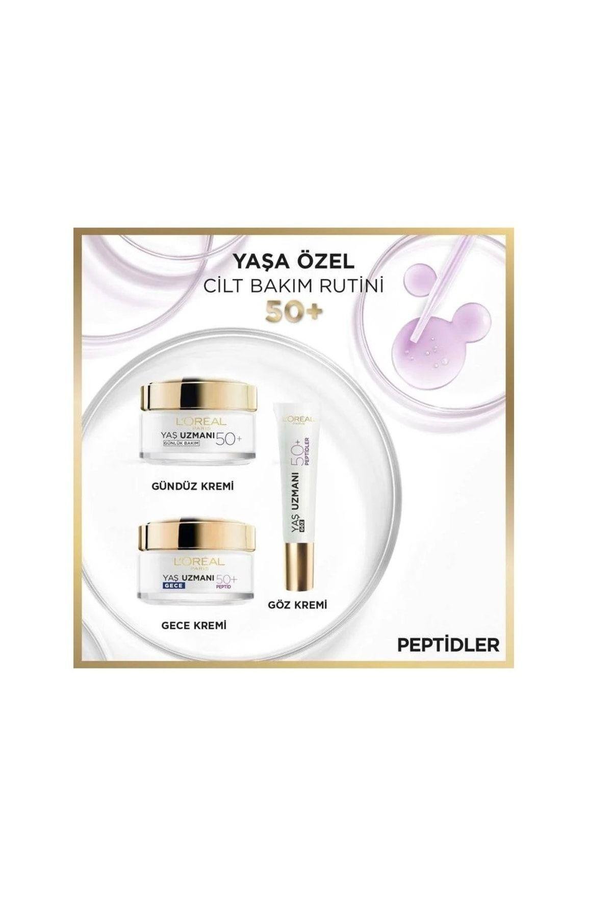 Yaş Uzmanı Yaşlılık Karşıtı 50+ Göz Kremi 15ml