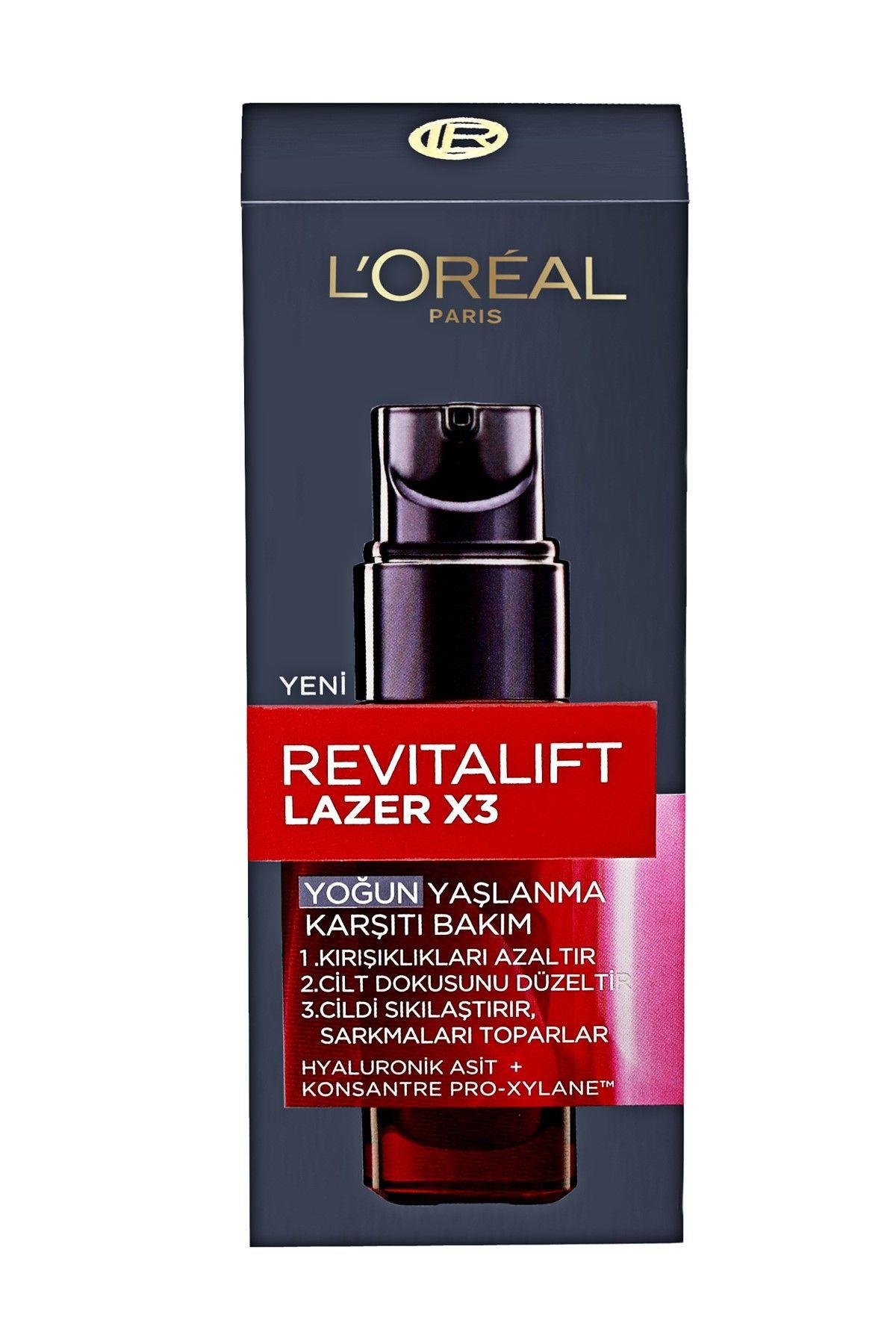 Yaşlanma Karşıtı Serum Revitalift Lazer x3 30 ml 3600522249597