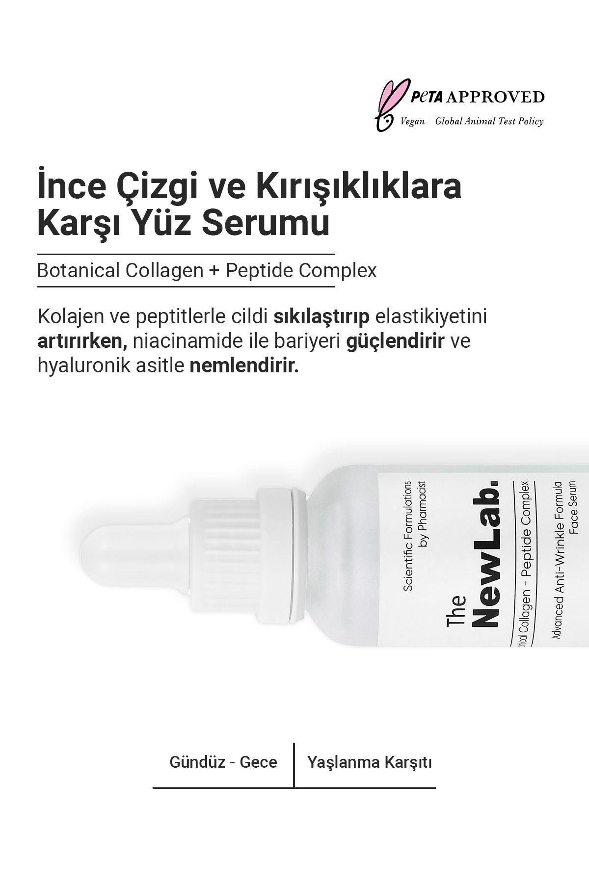 Yaşlanma Ve Kırışıklık Karşıtı Peptit Bitkisel Kolajen Yüz Serumu 30 ml (PEPTİDE COMPLEX)