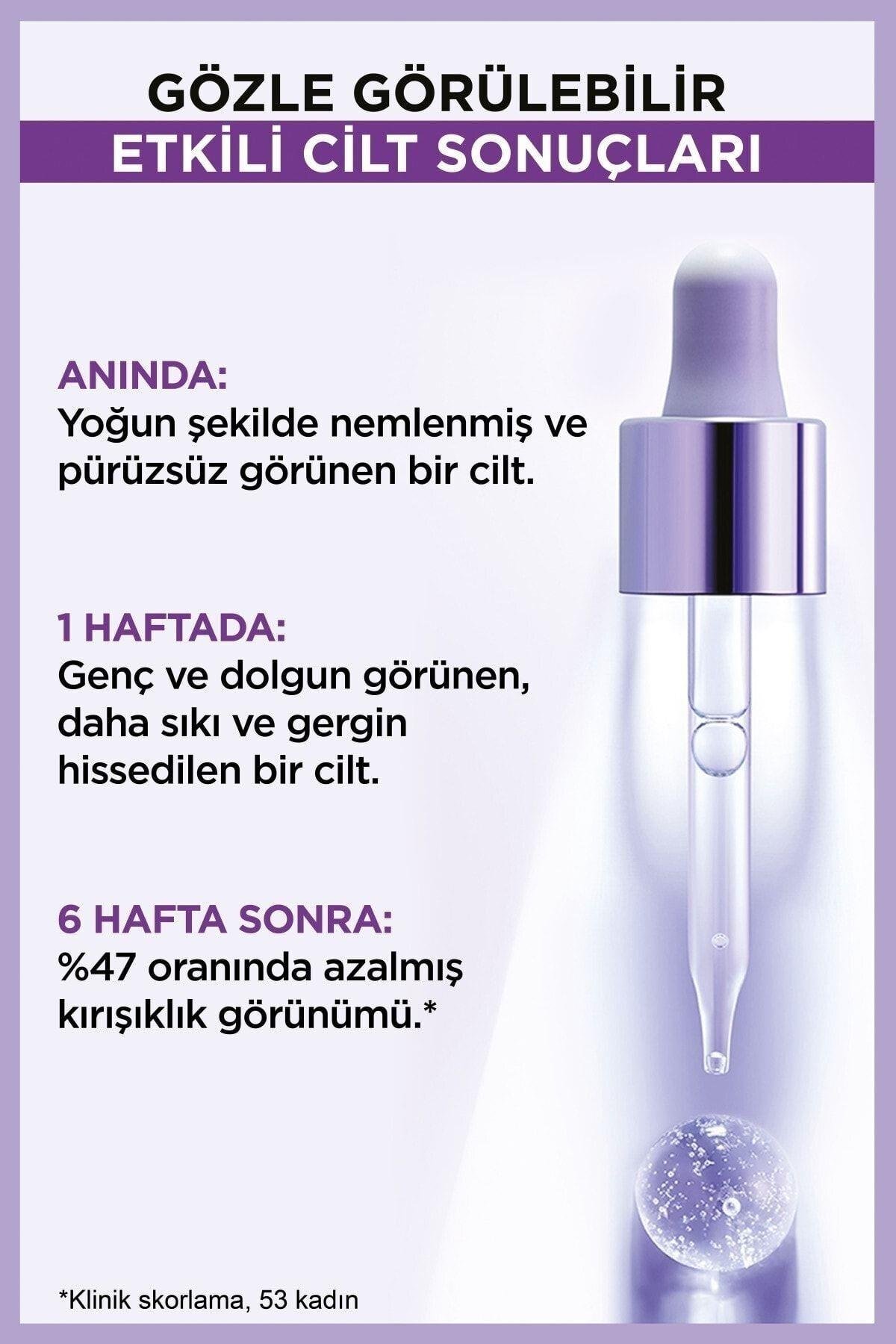 Yeni Orjinal Ürün Revitalift Filler Saf Hyaluronik Asit Kırışıklık Karşıtı Serum 30 Ml
