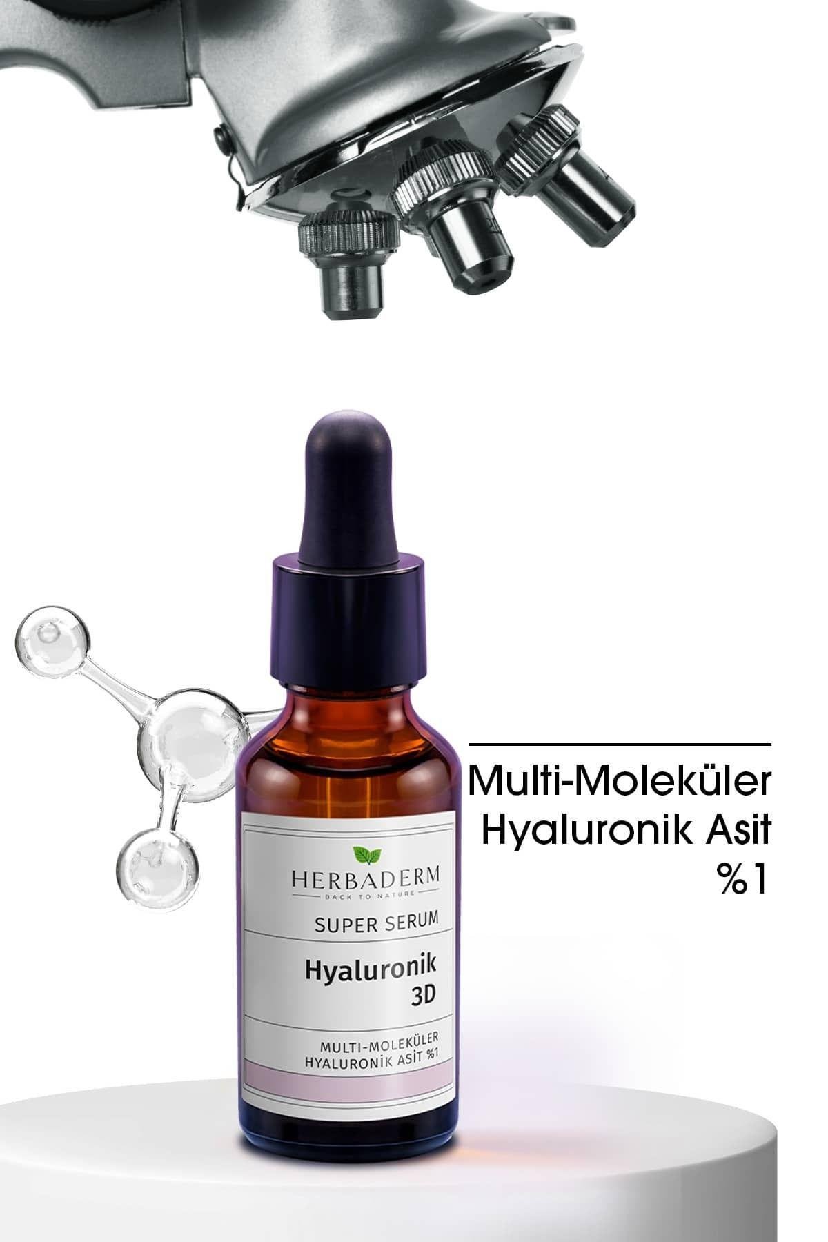 Yoğun Nemlendirici Hyaluronik 3d Super Serum