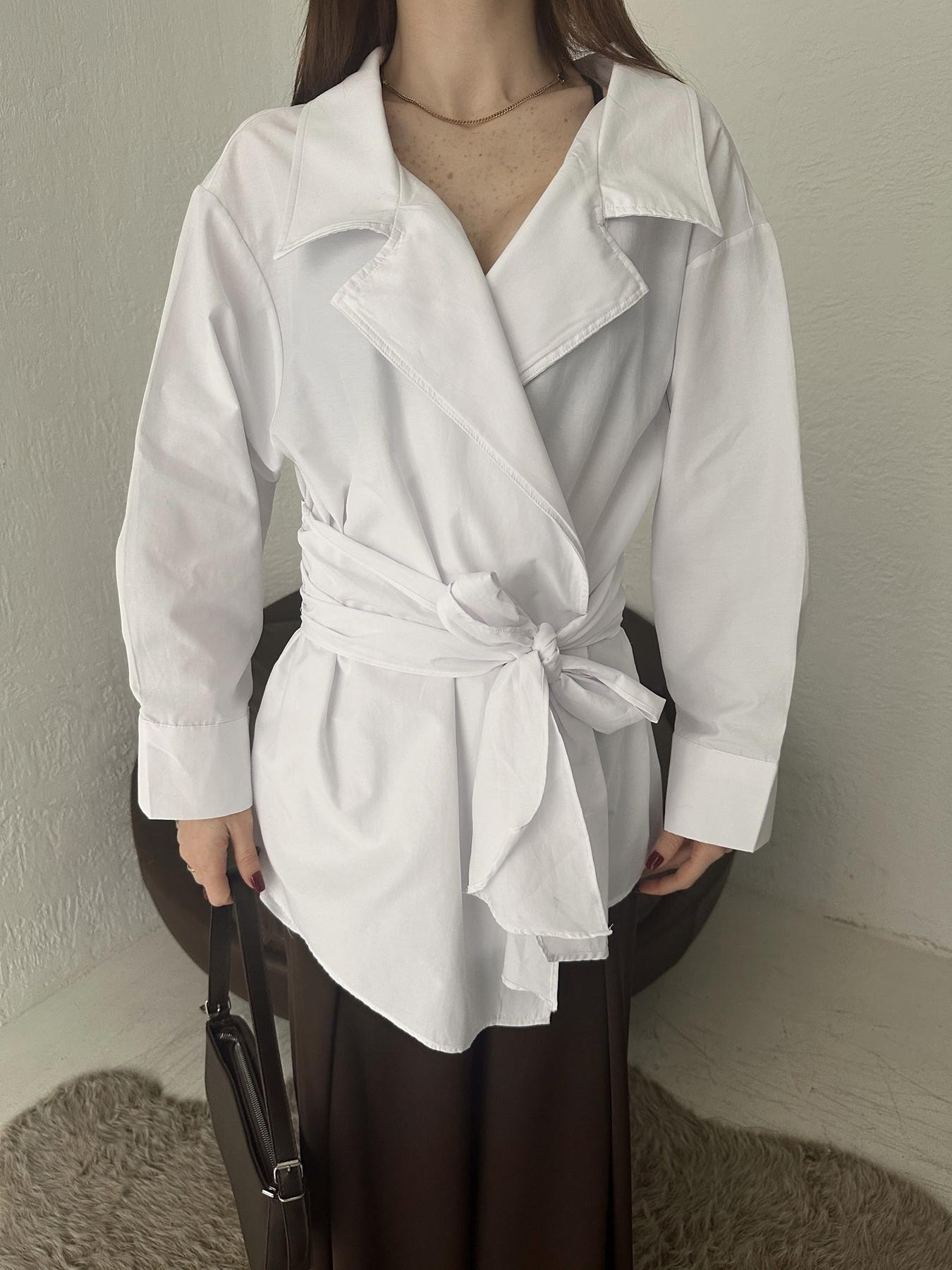 Açık Yaka Gömlek BEYAZ