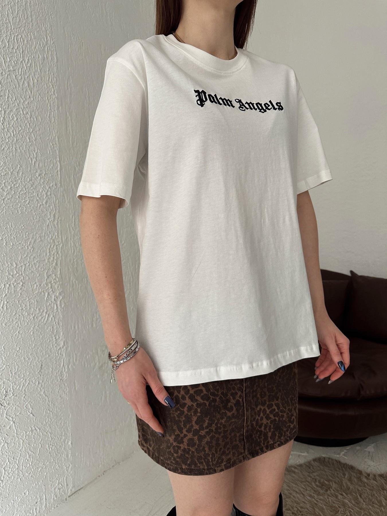 Angels Nakışlı Tişört EKRU