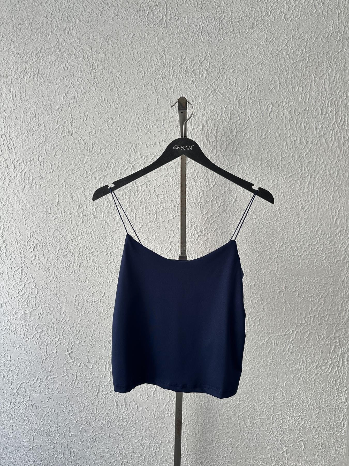 Askılı Kısa Body Lacivert
