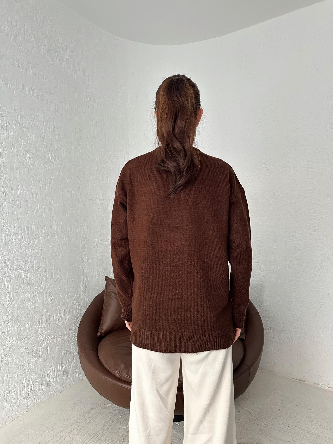 Ayıcıklı Kazak KAHVE