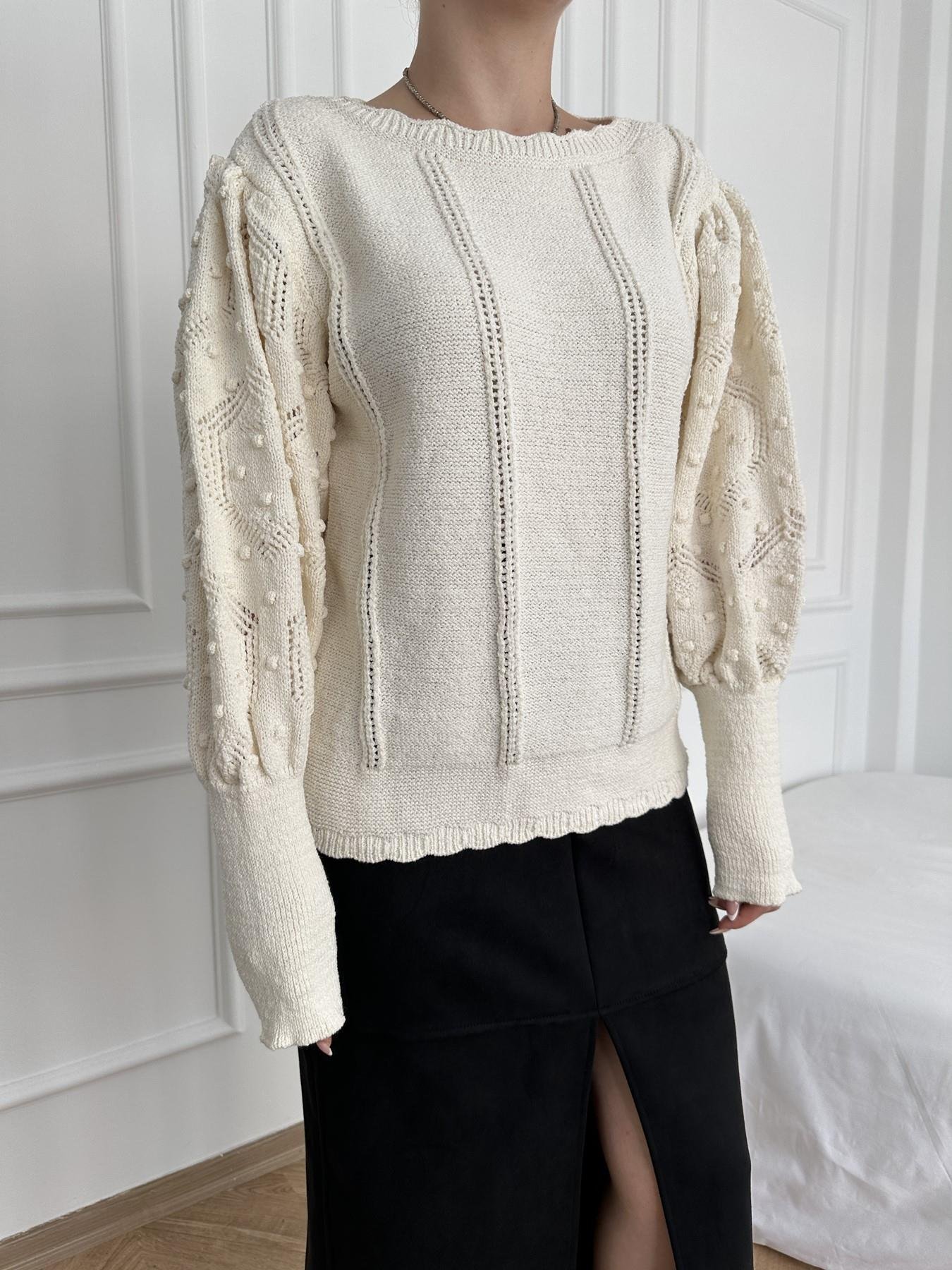 Balon Kol Kazak Krem