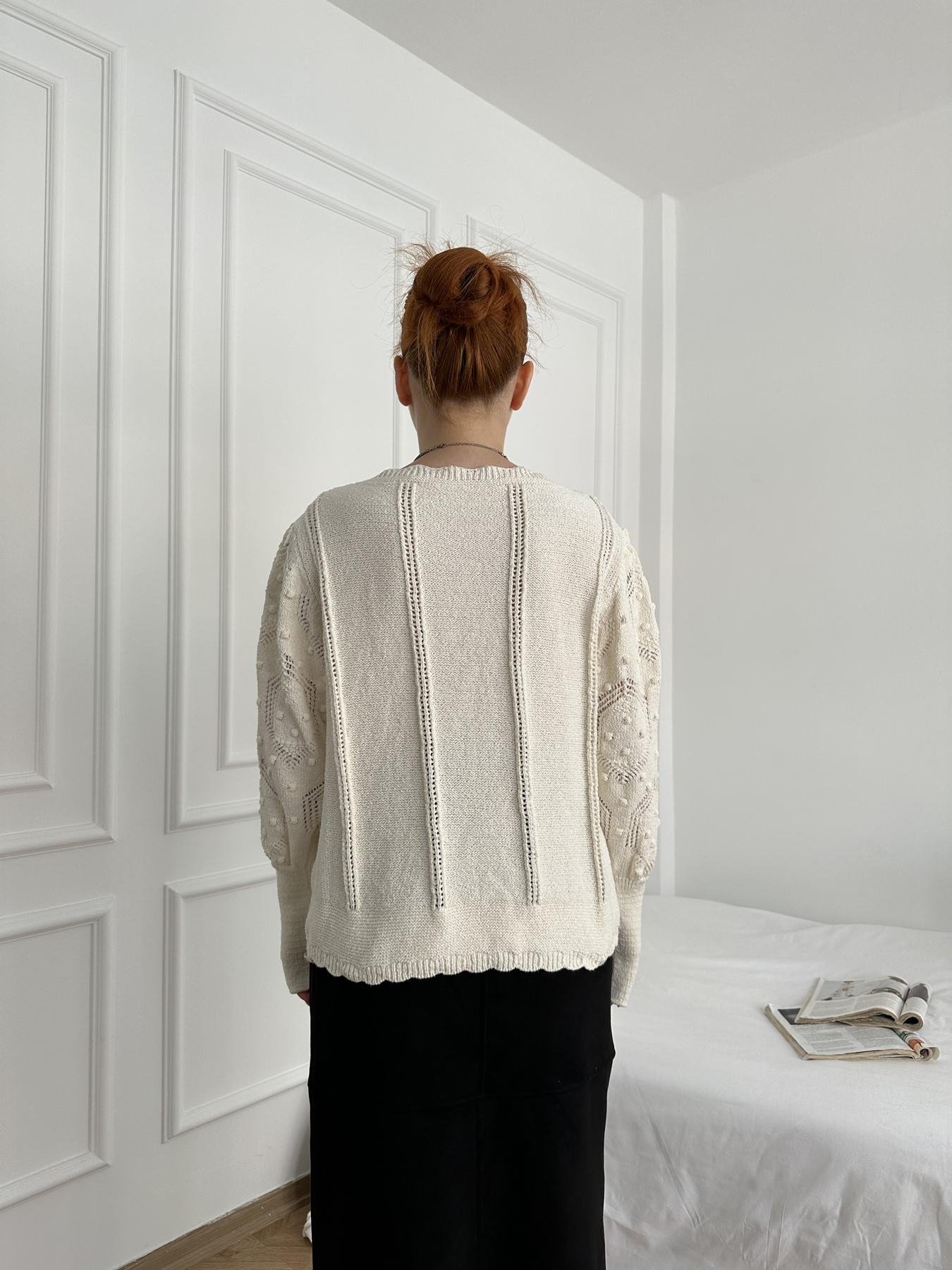 Balon Kol Kazak Krem