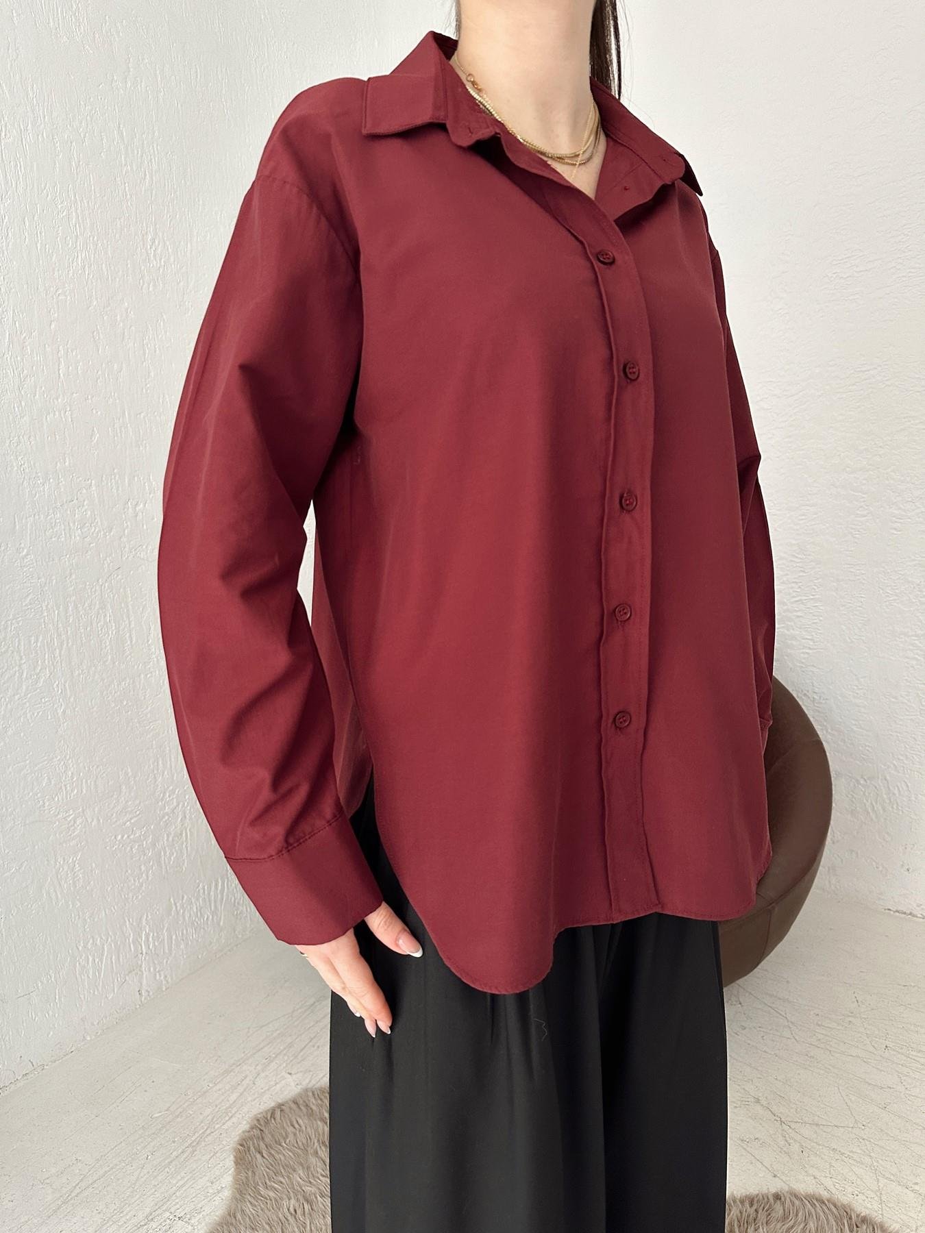 Basic Gömlek BORDO