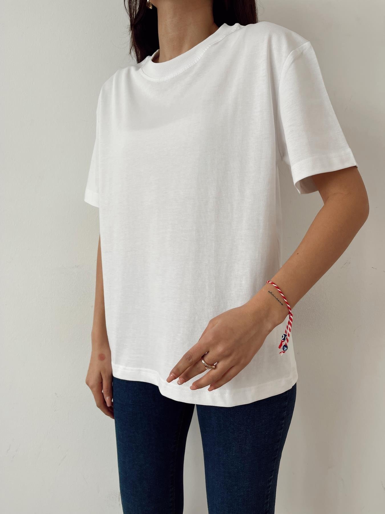 Basic Tişört BEYAZ