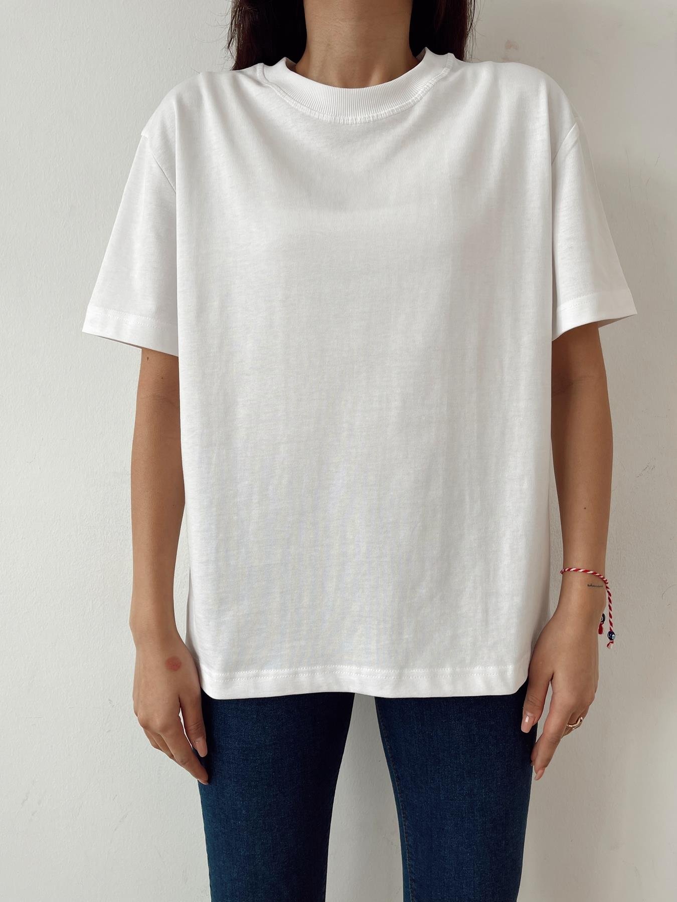 Basic Tişört BEYAZ