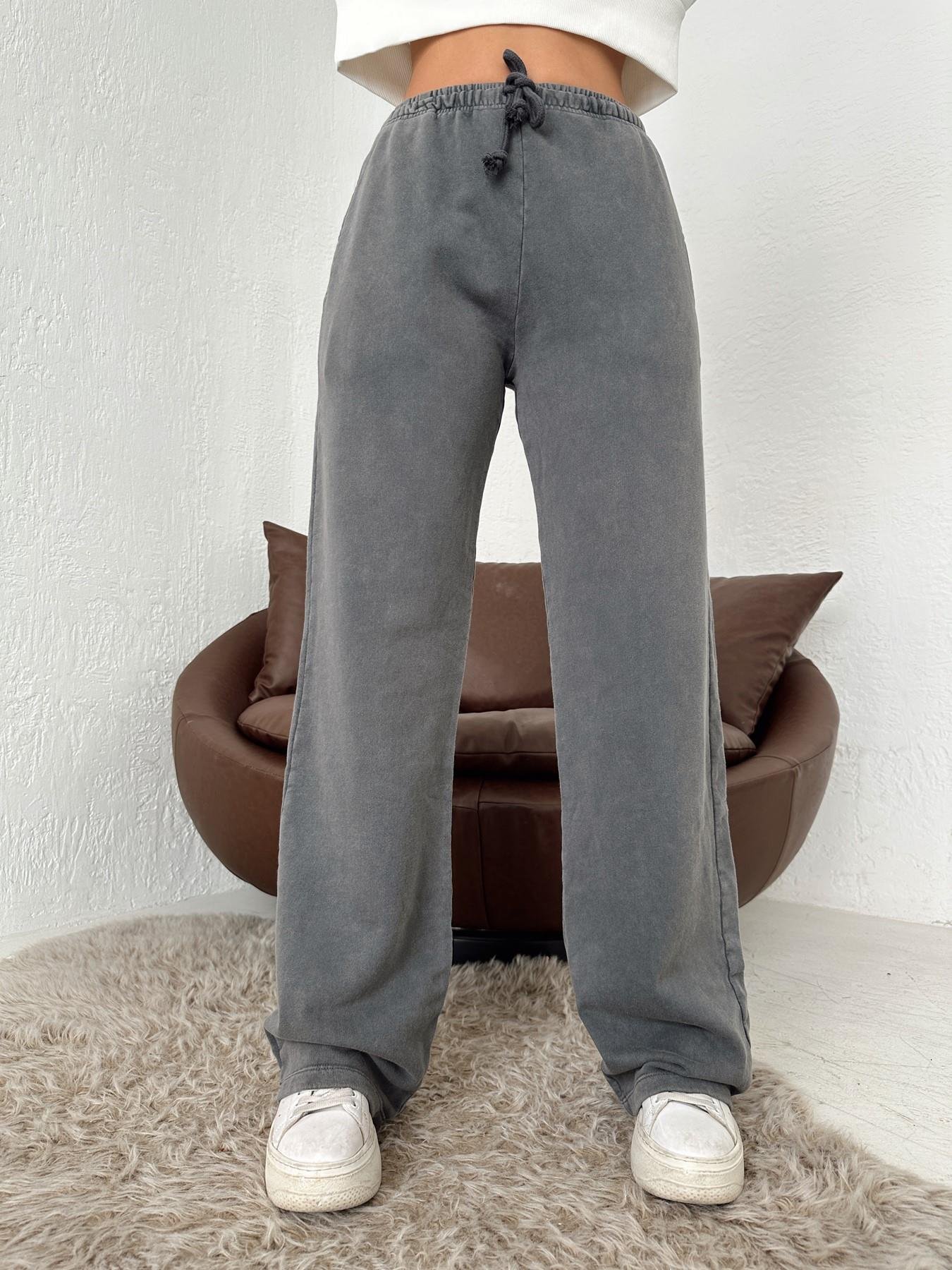 Beli Lastikli Relax Eşofman Altı ANTRASİT