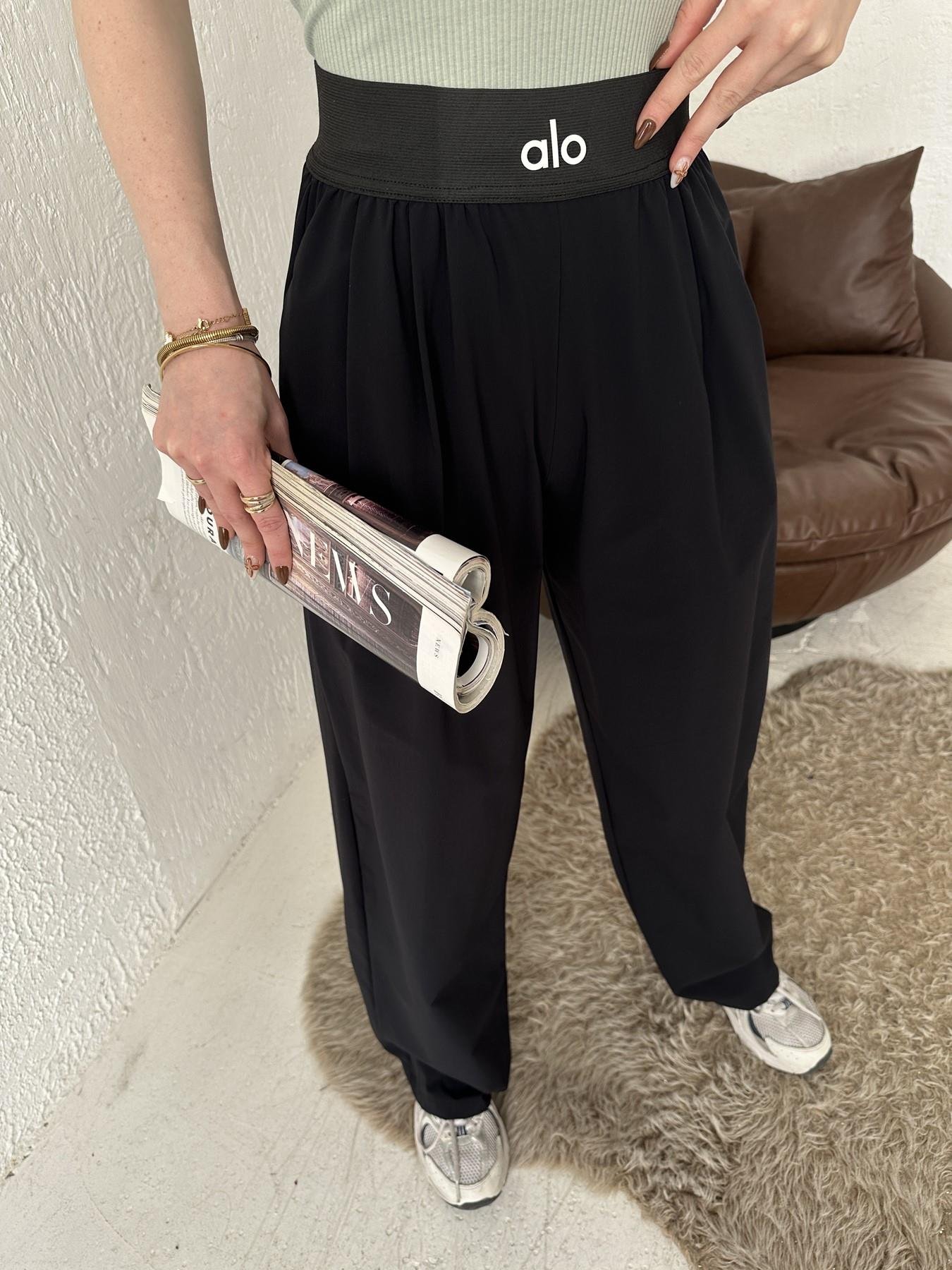 Beli Lastikli Relax Eşofman Altı Siyah