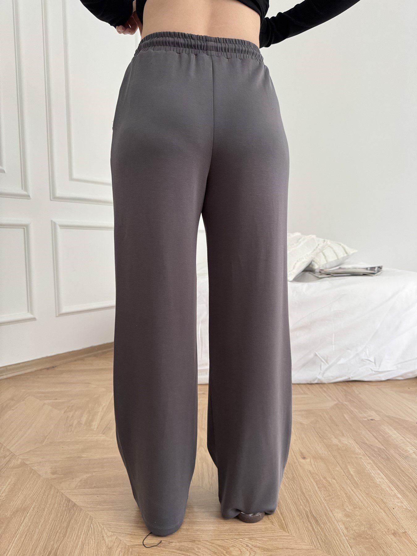 Beli Lastikli Relax Fit Eşofman Altı Antrasit