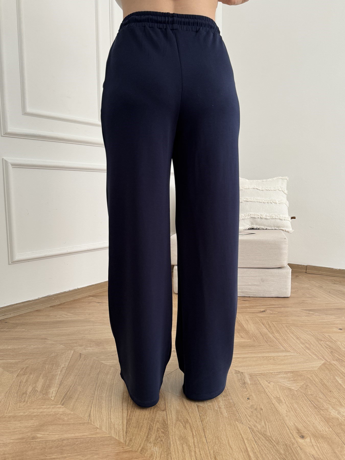 Beli Lastikli Relax Fit Eşofman Altı Lacivert