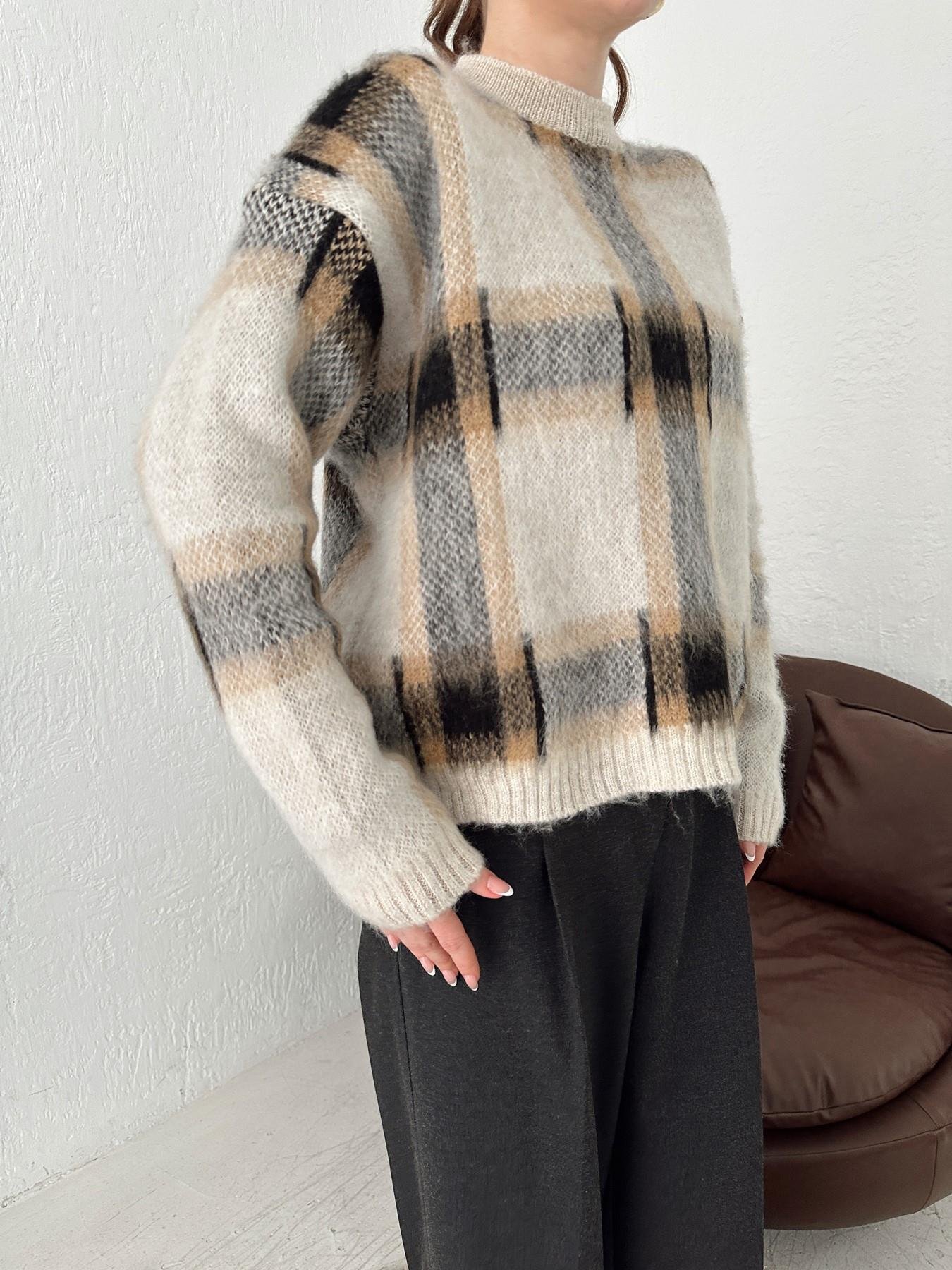 Bisiklet Yaka Ekoseli Kazak TAŞ