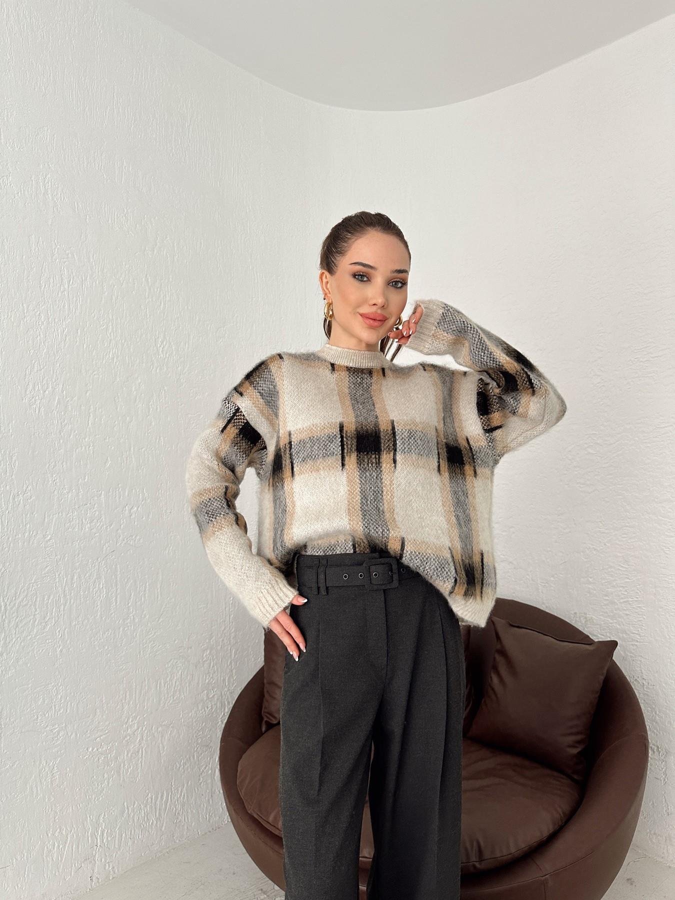 Bisiklet Yaka Ekoseli Kazak TAŞ