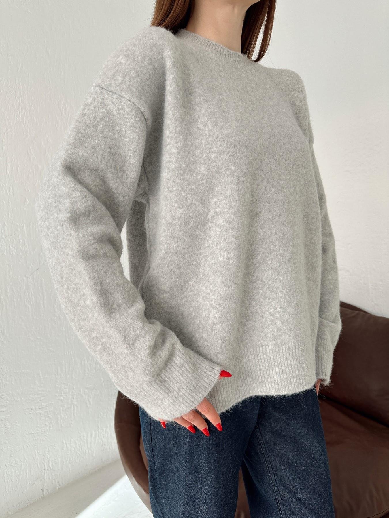 Bisiklet Yaka Yumoş Kazak GRİ