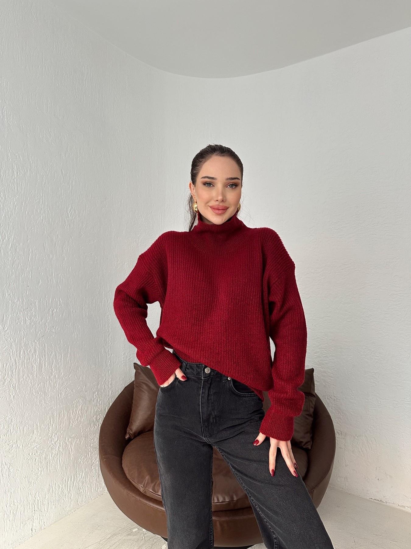 Boğazlı Kazak BORDO