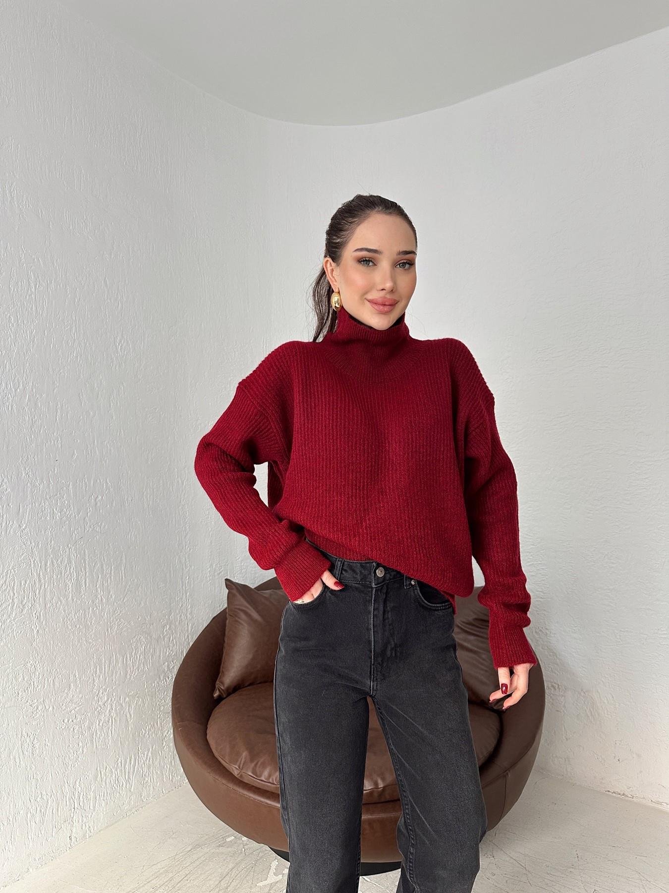 Boğazlı Kazak BORDO