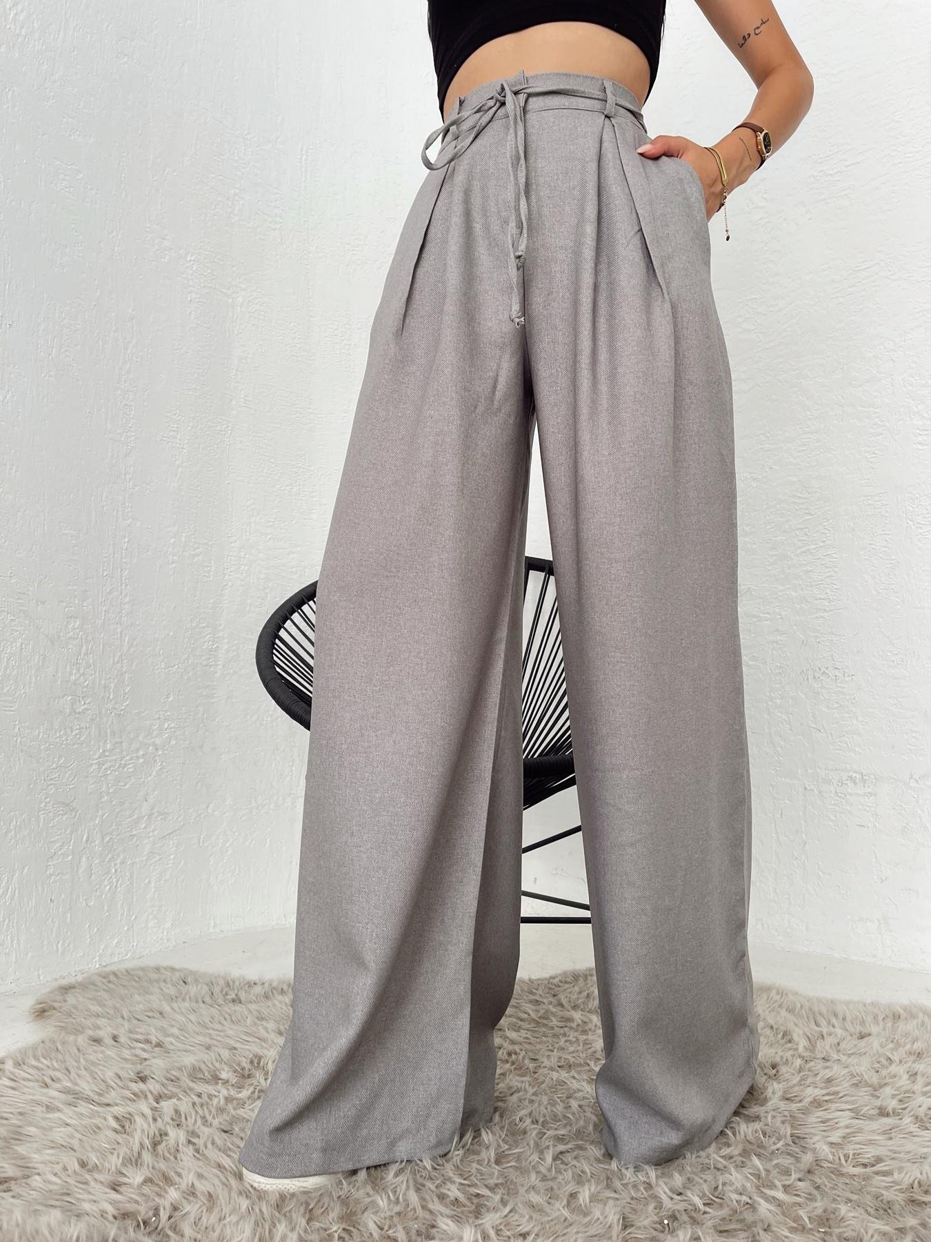 Bol Paça Pantolon GRİ