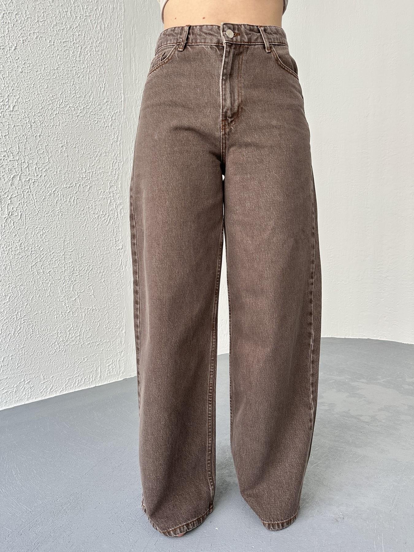 Bol Paça Pantolon Kahve