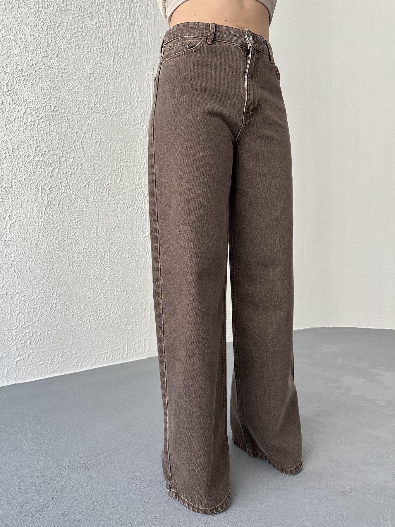 Bol Paça Pantolon Kahve