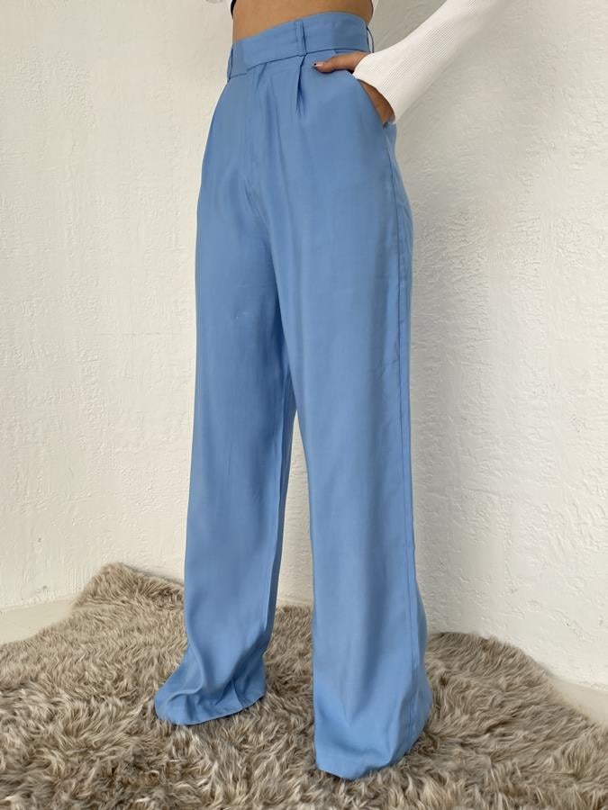 Bol Paça Pantolon MAVİ