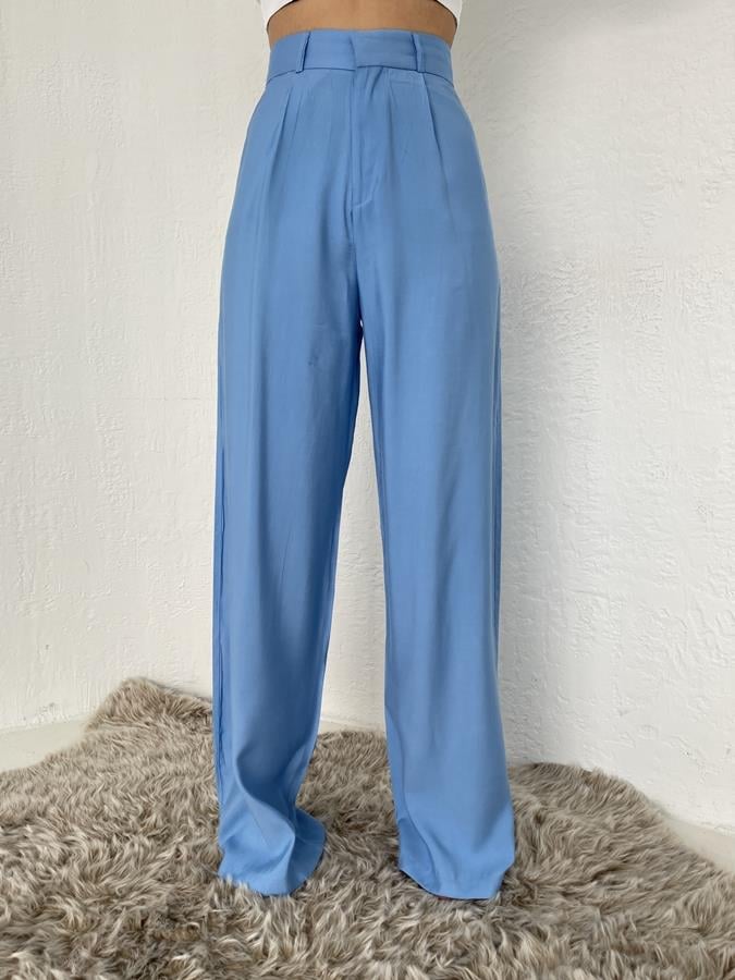Bol Paça Pantolon MAVİ