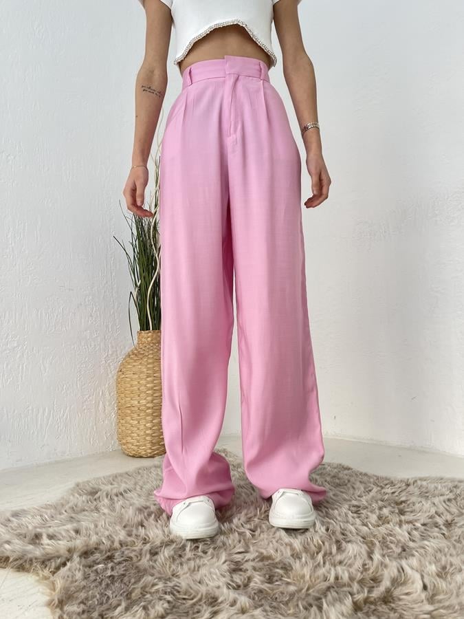 Bol Paça Pantolon PEMBE