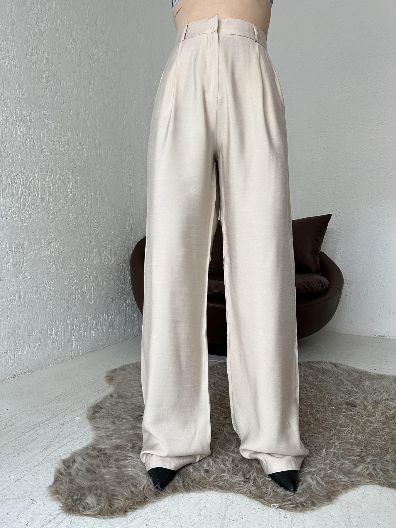 Bol Paça Pantolon TAŞ