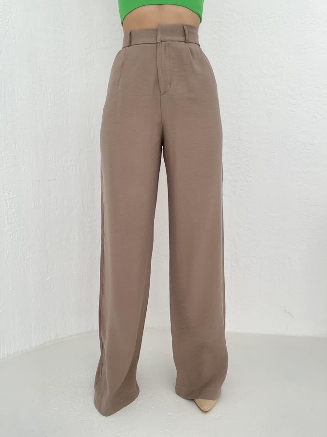 Bol Paça Pantolon VİZON