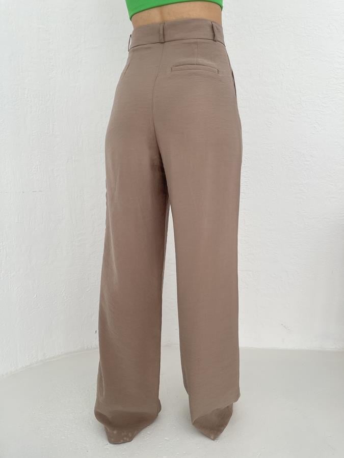 Bol Paça Pantolon VİZON