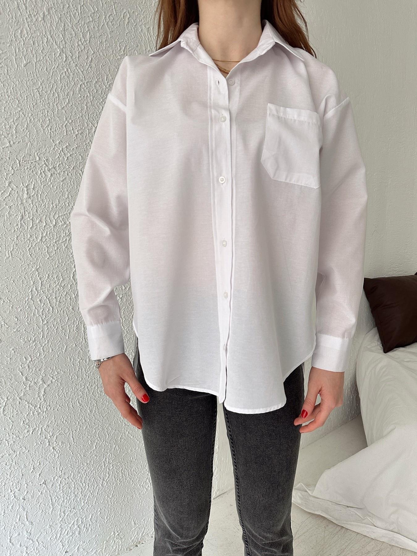 Boyfriend Gömlek BEYAZ