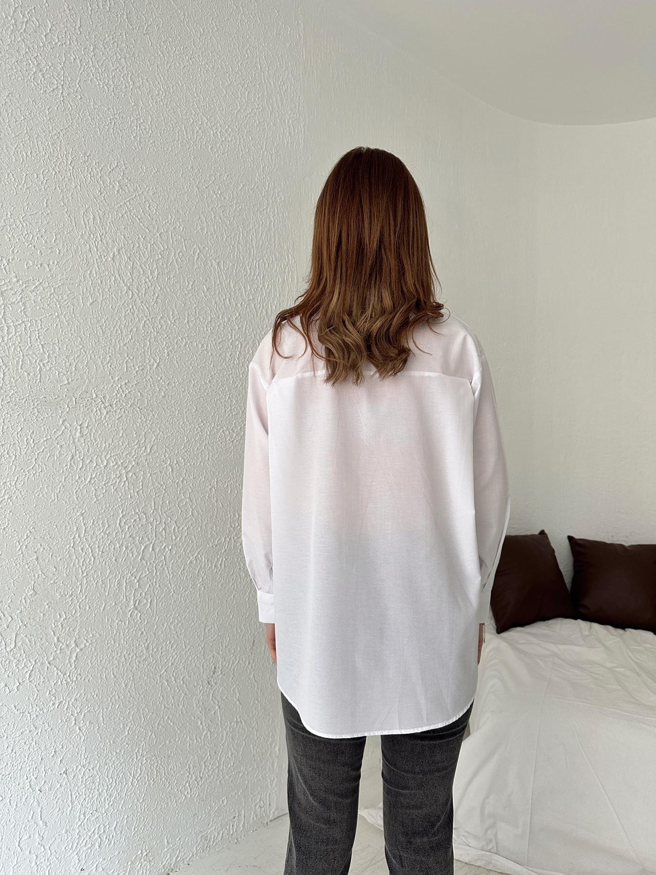 Boyfriend Gömlek BEYAZ