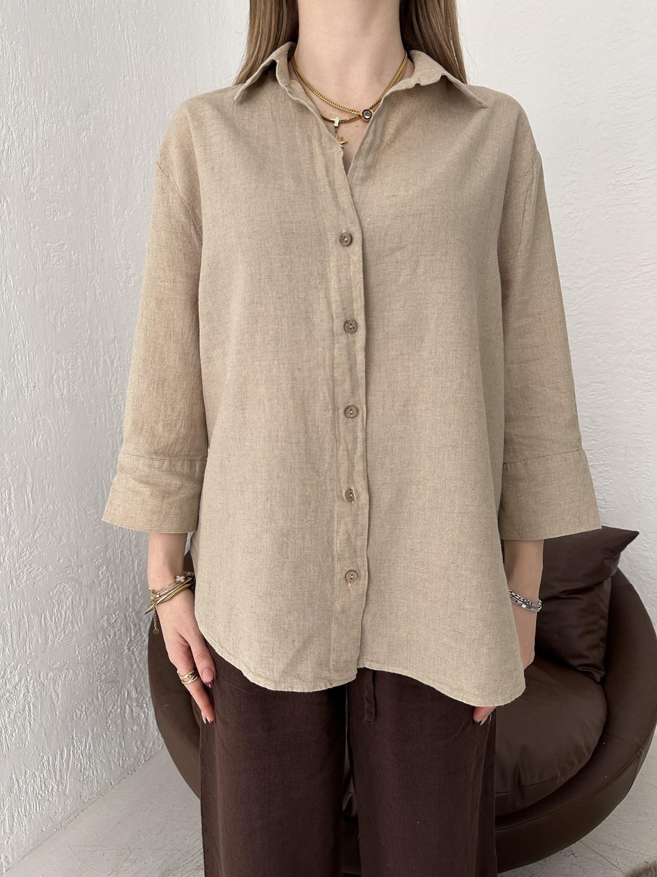 Cepsiz Keten Gömlek Taş