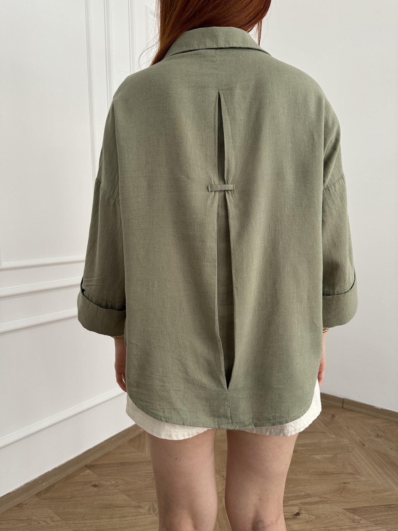 Cepsiz Oversize Gömlek Haki