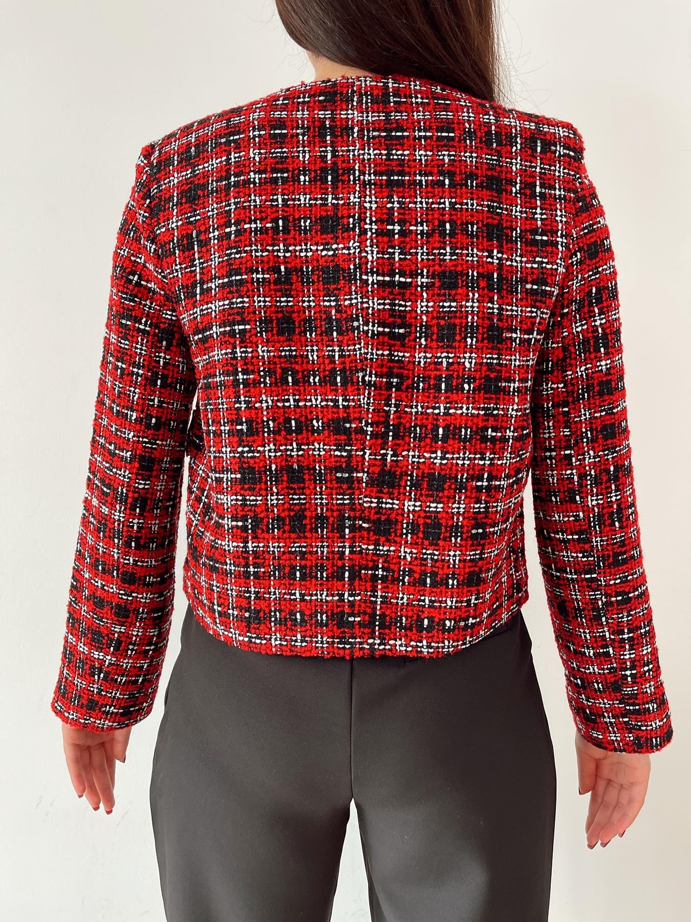 Chanel Ceket KIRMIZI