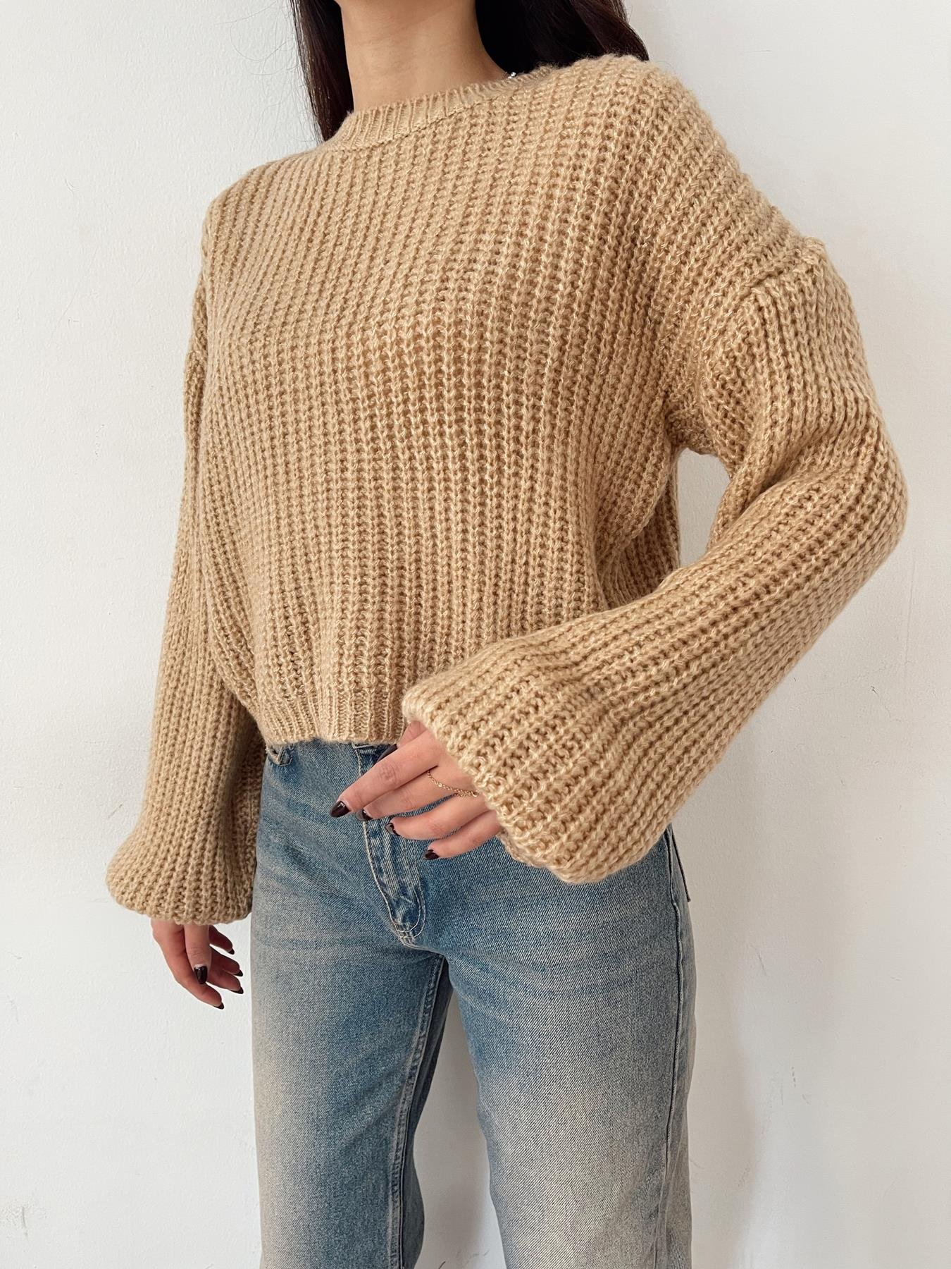 Crop Fitilli Kazak CAMEL