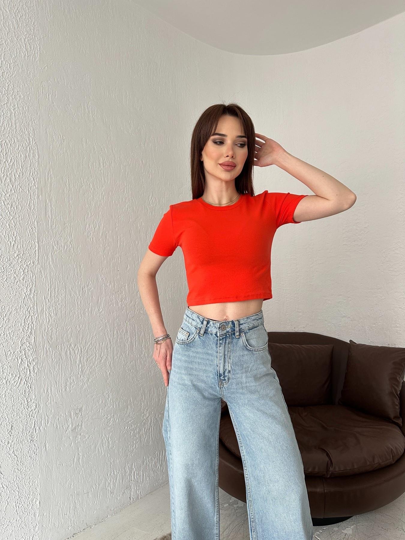 Crop Tişört KIRMIZI