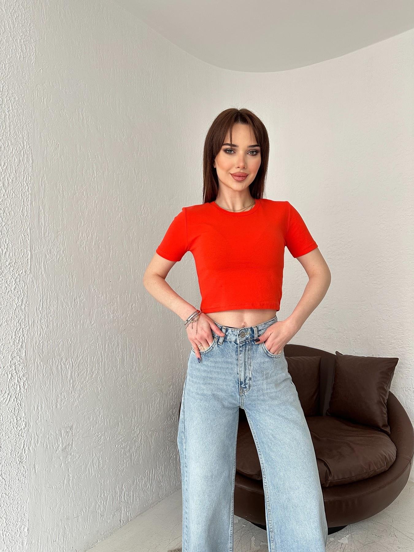 Crop Tişört KIRMIZI