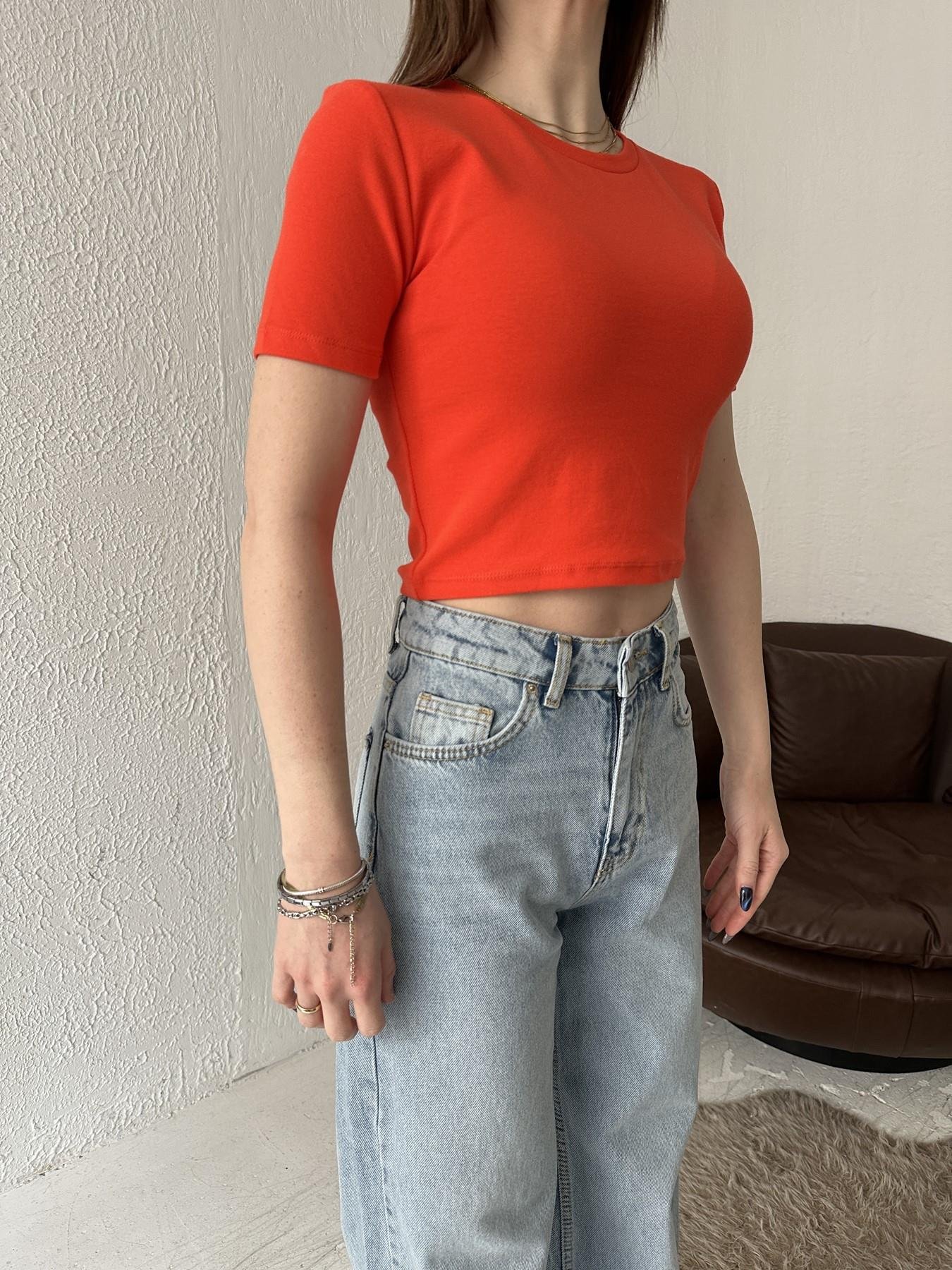 Crop Tişört KIRMIZI