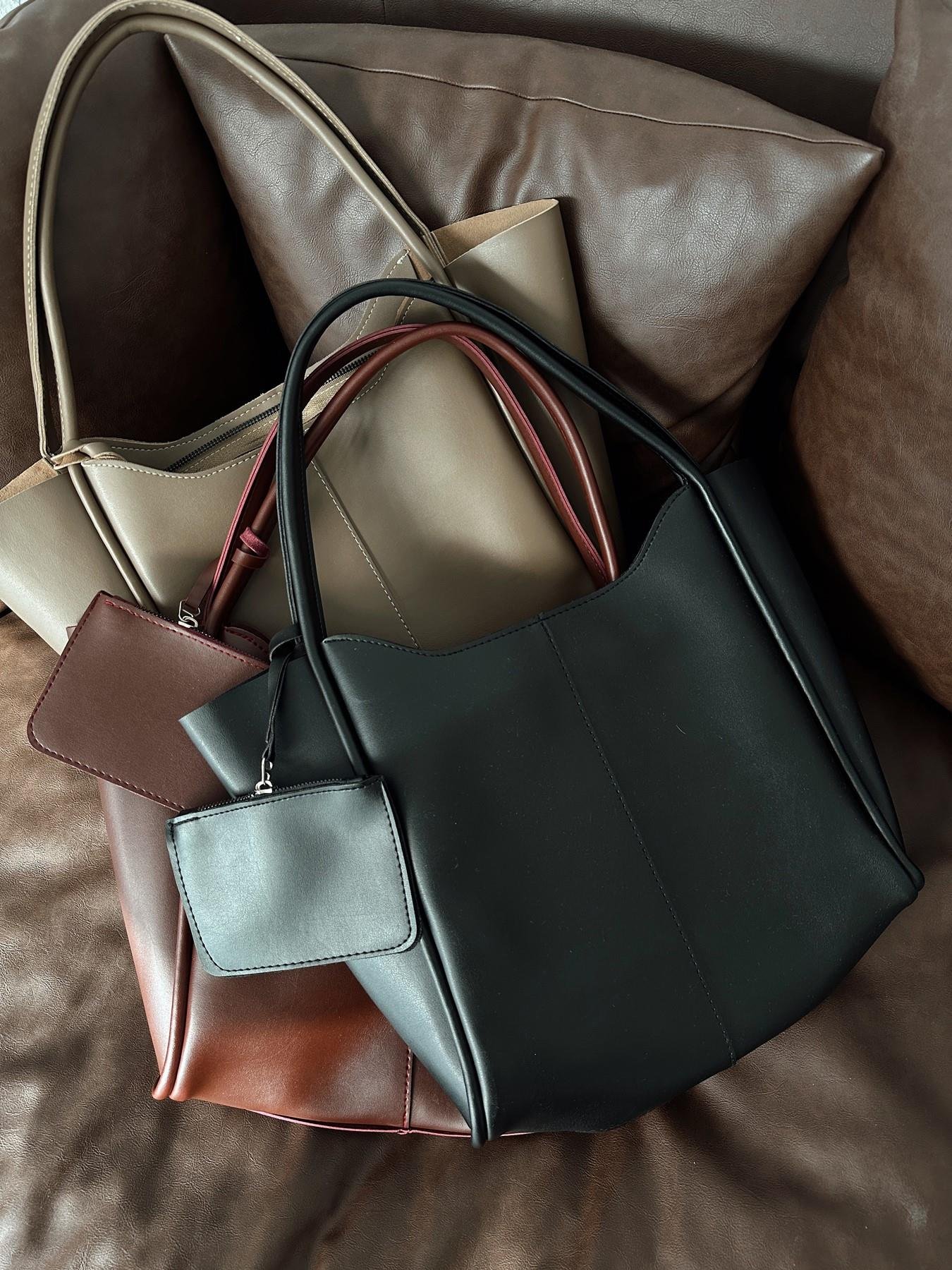 Cüzdan Detay Omuz Askılı Çanta SİYAH