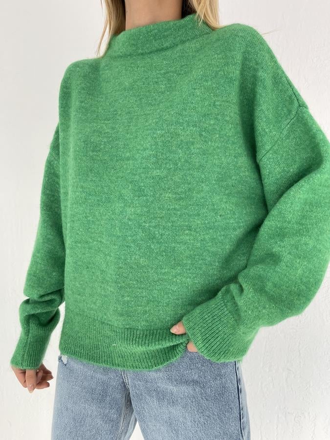 Dik Yaka Basic Kazak YEŞİL