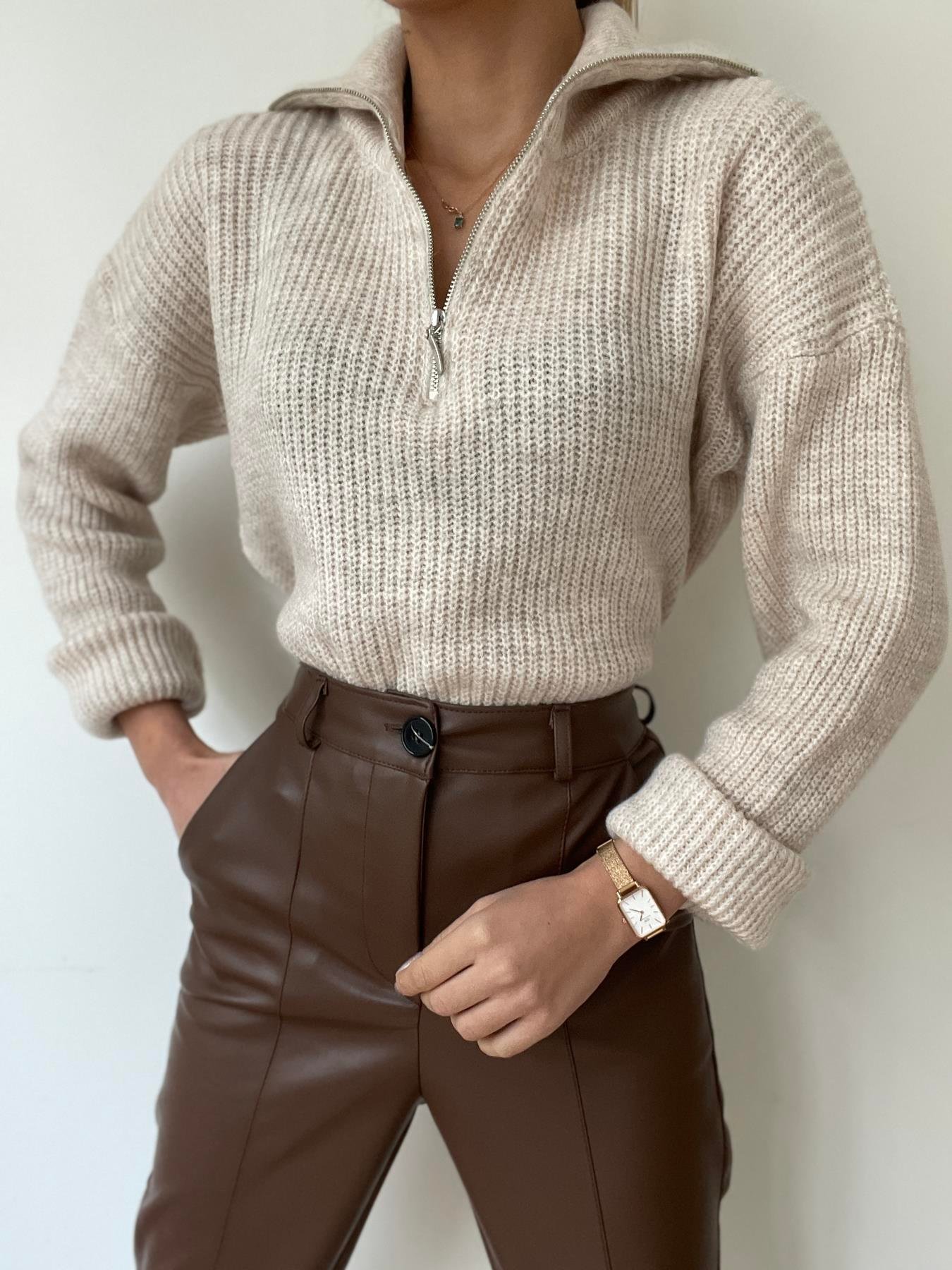 Fermuarlı Şardon Kazak TAŞ